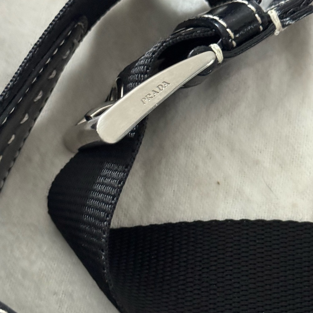 Prada Cream and Black Shoulder Bag - Picture 13 of 14